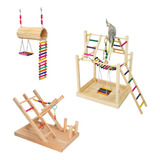 Kit 3 Playgrounds Calopsita Passaro Aves