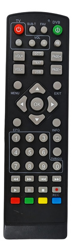 Control Remoto Tv Compatible Tdt Decodificador Universal Hd