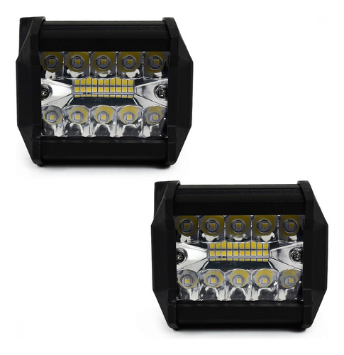 Par Faros 20 Led Auxiliar Dually Con Estrobo Universal R