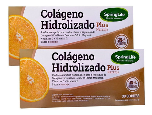 2 Colageno Plus Hidrolizado (magnesio+calcio+viatmina C Y D)