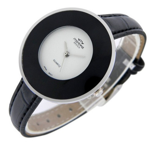 Reloj Pulsera Montreal Mujer Ml932 Caja Metal Extra Delgada