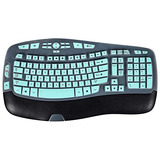 Cubierta De Teclado De Silicona Logitech K350 Mk550 Mk5...