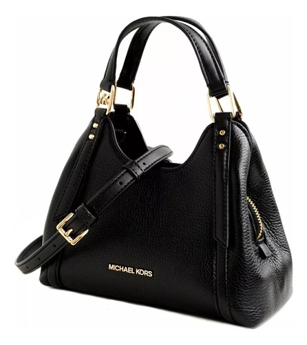 Bolsa De Marca Michael Kors Original Arlo Xbody Small Black