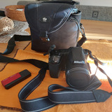 Maquina De Fotos Nikon L840 Con Estuche Negro 