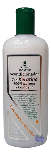 Aurill Acondicionador Específico Keratina 100% Natural 375ml