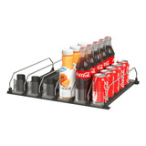 Dispensador De Bebidas Organizador De Refrigerador 6 Rieles