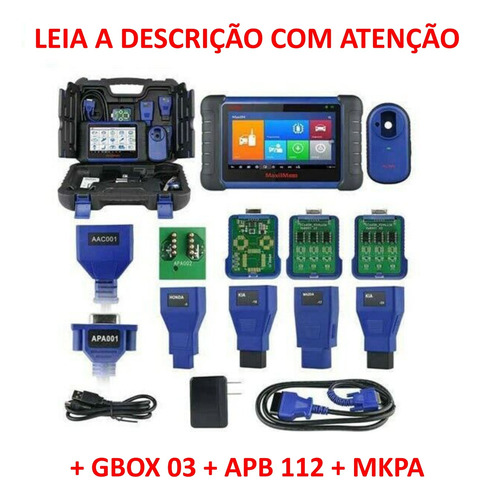 Autel Im508 Full  Immo Programador +gbox3 +mkpa+apb112 Toyot