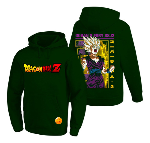 Sudadera Gohan Fase 2 Dragon Ball Z