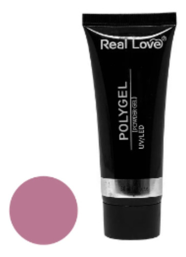 Polygel Powder Led/uv Alongamento De Unhas 30ml Real Love