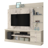 Estante Home Para Tv 55 Polegadas 6411 Calacata Off White Md