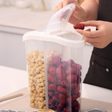 Frasco Recipiente Cereal Cafe Alimento Especias C Separador 