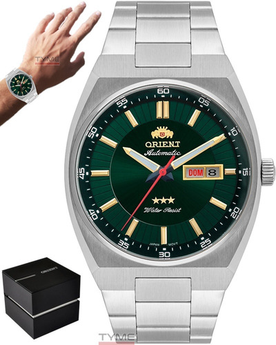 Relógio Orient Automático Masculino 469ss087f E1sx Prata