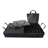 Plancha Bifera 2horn 8cm M+ Parrilla+ Doble Tapa