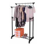 Perchero Rack Organizador De Ropa Armable Estante Movil