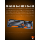 Teclado Langtu Lt104 Rgb Orange Full Size