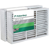 Filterbuy - Filtros De Horno Y Aire Color Plateado Afb Mer