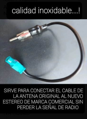 Adaptador Antena Estereo Nuevo Beat Spark De Todos Los Años