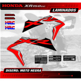 Kit Calcos - Graficas Honda Xr 150 2019 - Laminados