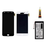 Display Para Moto Z2 Play Oled Xt1710 + Cola + Bateria