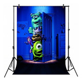 Boos Door Monsters Inc Telón De Fondo Banner De Cumpleaños D