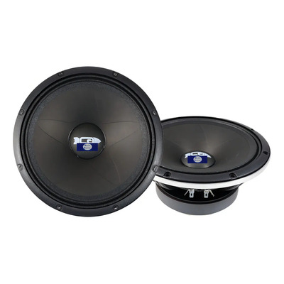 Par De Medios Altos Carbon Audio 9 PuLG 3000w Ca-ma30090px Color Negro | Meses sin interés
