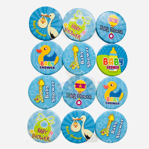 24pz Personajes, Pines Fiesta Broches Prendedor Botones