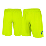 Short Arquero Reusch Match Adulto Amarillo Fluor