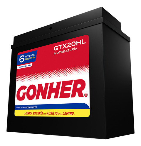 Batería Para Moto Gel Agm Gonher Xv1300 Stryker 2012_2017