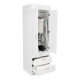 Closet Armario Lisboa 170 X 59 X 48 Rta Color Blanco