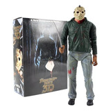 Action Figure Jason Voorhees Sexta-feira 13 Caixa 3d - Neca