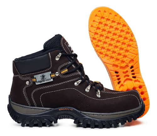 Bota Adventure Para Trabalho Coturno Tênis Palmilha Gel