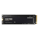 Disco Sólido Ssd Interno Samsung 980 Mz-v8v1tobw 1tb Negro