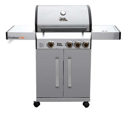 Parrilla Gas Ursus Trotter Griller 3qa Led Inox