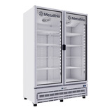 Refrigerador Vertical Metalfrio Rb800 Cocina Frio Fonda Color Gris