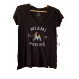 Playera Jersey Beisbol 47 Brand Marlins Mujer Talla M - L