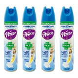 4 Desinfectantes Aerosol Spray Antibacterial Wiese Virus