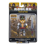 Roblox Tigercaptain 3 Pulgadas Figura Con Exclusivo Código D