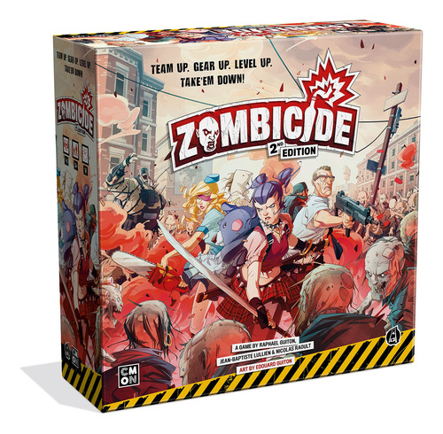 Zombicide - Juego De Mesa De Estrategia De Segunda Edición