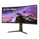 Monitor Curvo Para Jogadores LG Ultragear De 34 Polegadas Qhd Freesync 160 Hz