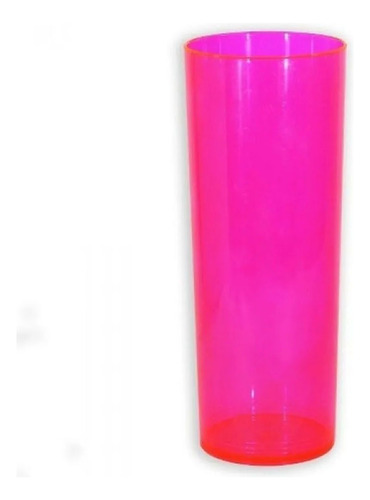 Kit 5 Copos Long Drink Neon Festa Balada Glow