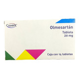 Olmesartan Camber 20mg 14 Tabs