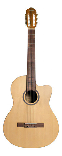 Guitarra Clasica Bamboo Gc-39-stage Con Funda 39 Pulgadas