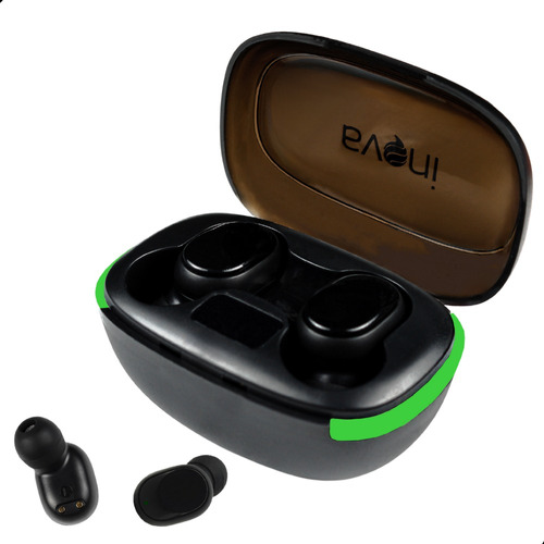Fone De Ouvido Bluetooth Sem Fio Recarregável In-ear Com Led