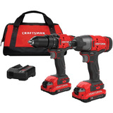 Craftsman  Atornillador Y Taladro De Impacto 20v 2bat