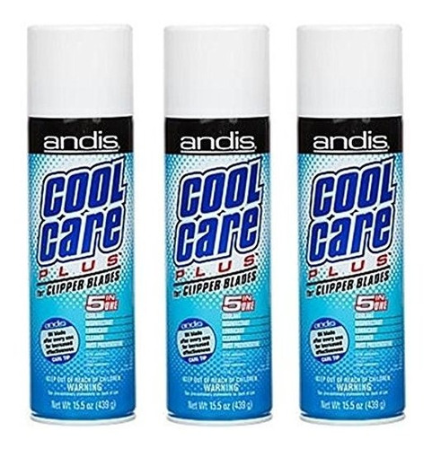 Aerosol Lubricante Andis Cool Care Plus Clipper 5 En 1, 3 Un