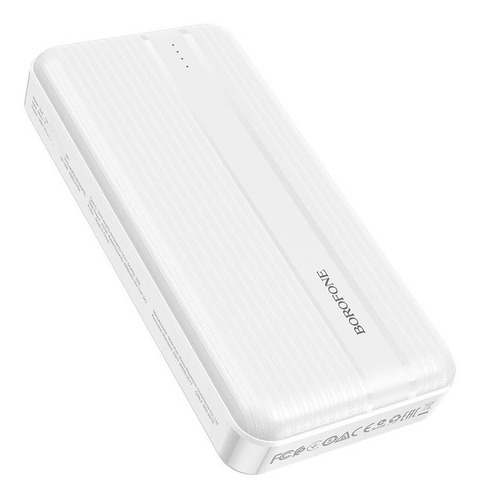 Batería Portátil Borofone Powerbank 20000 Mah Bj9a Blanco