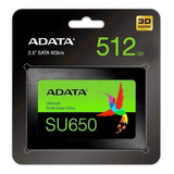 Disco Adata De Estado Solido 512gb Ssd 2.5  Ultimate Su650