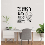 Vinilo Decorativo Frase En Esta Casa Hay Mucho Amor Pegatina