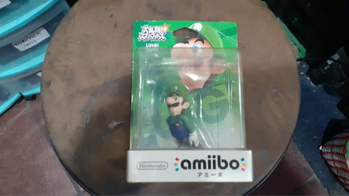 Amiibo Luigi Japones Completo Nintendo