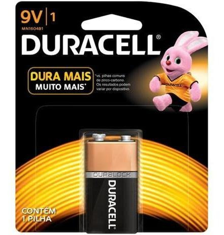 Bateria 9v Com 1 - Duracell